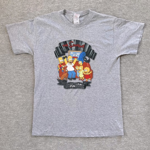 The Simpsons “We Put the Fun in Dysfunctional” Tee - Picture 1 of 4